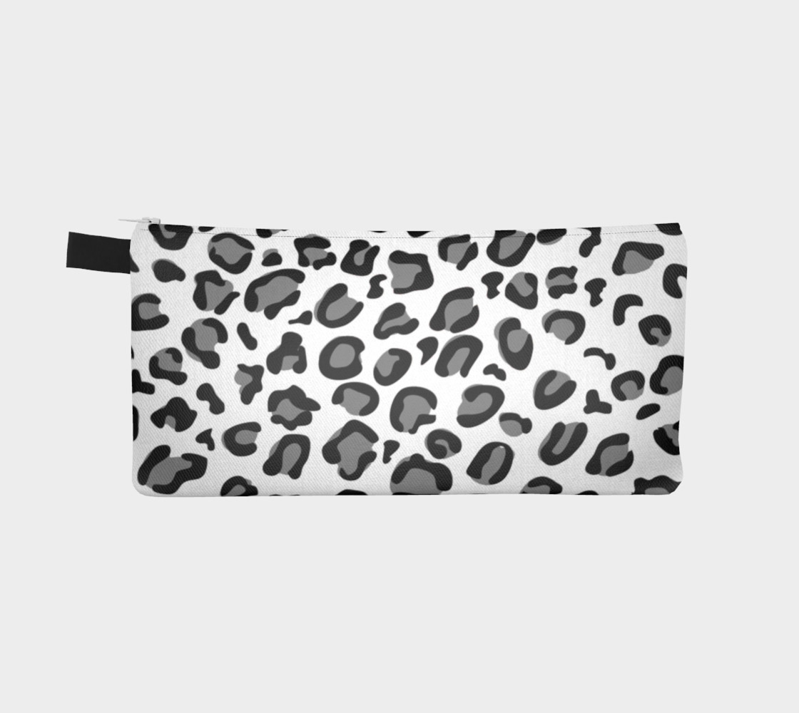 gray leopard print preview #2