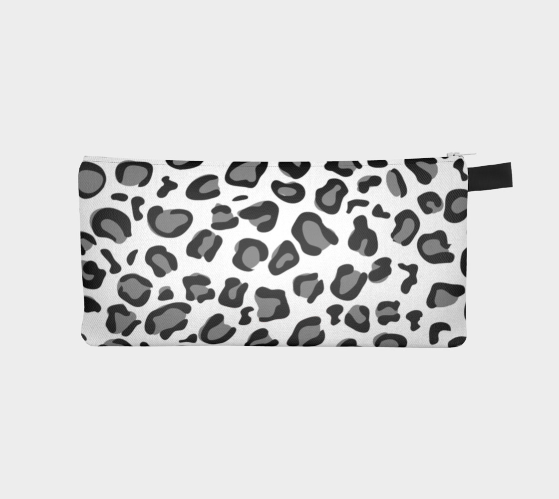 gray leopard print preview #1