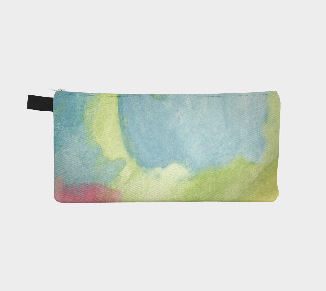 Flowers in Stained Glass Pencil Case preview #2