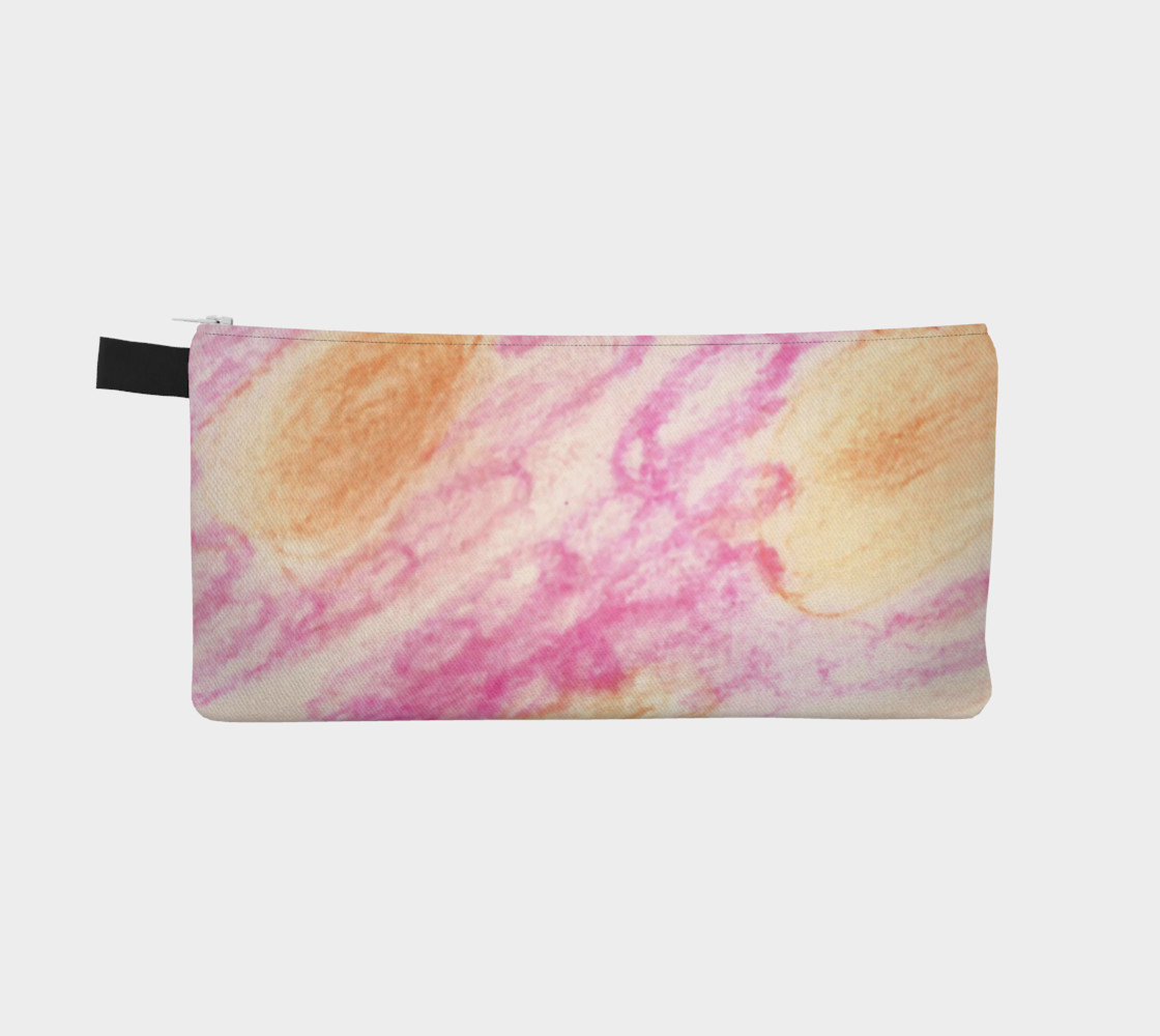Pink Flowerets Pencil Case preview #2