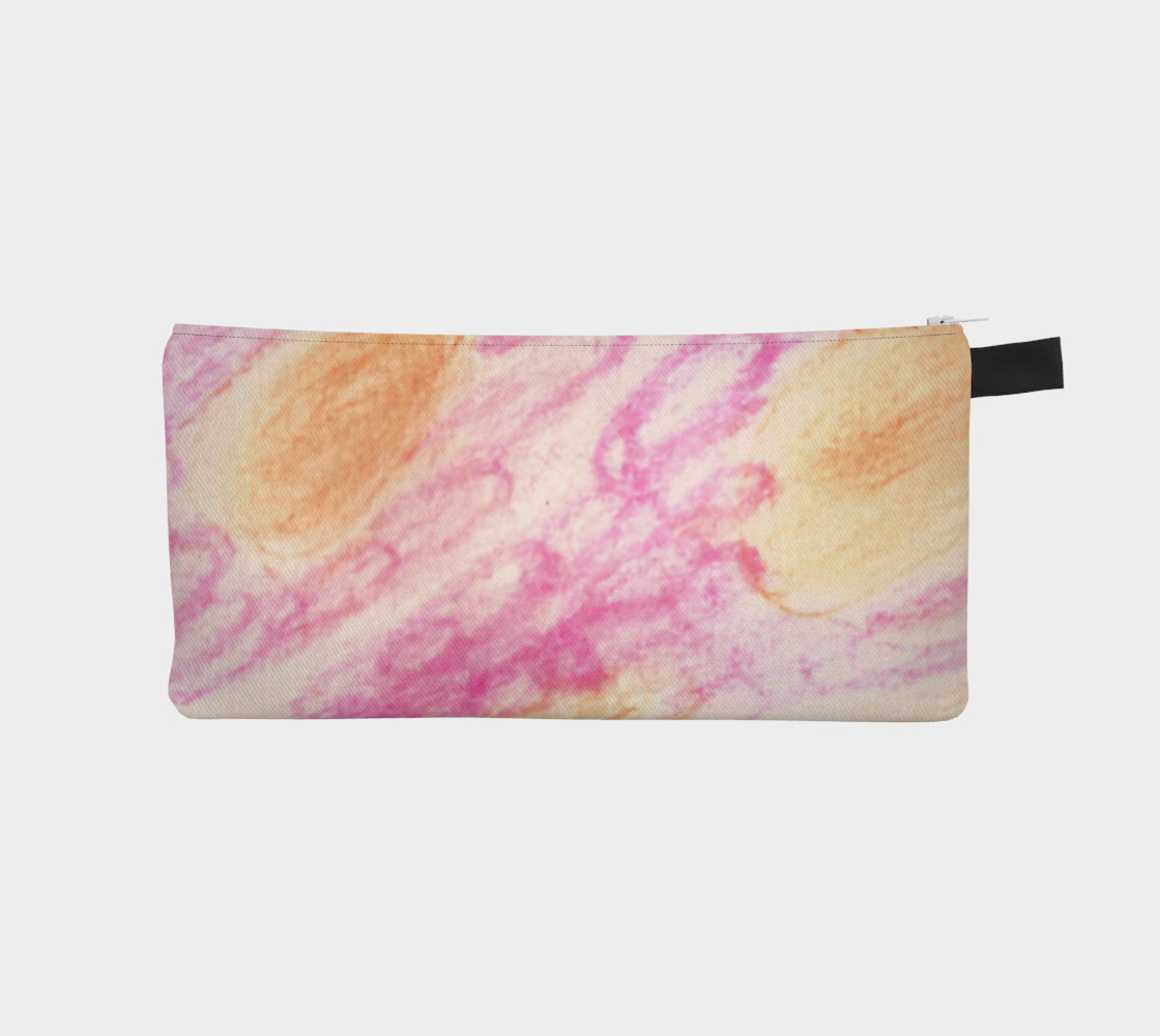 Pink Flowerets Pencil Case preview #1