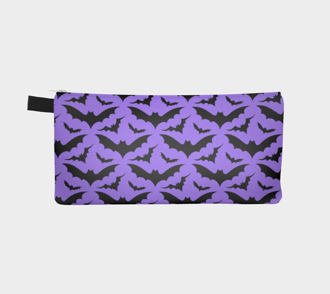 Purple Bats Pencil Case preview #2
