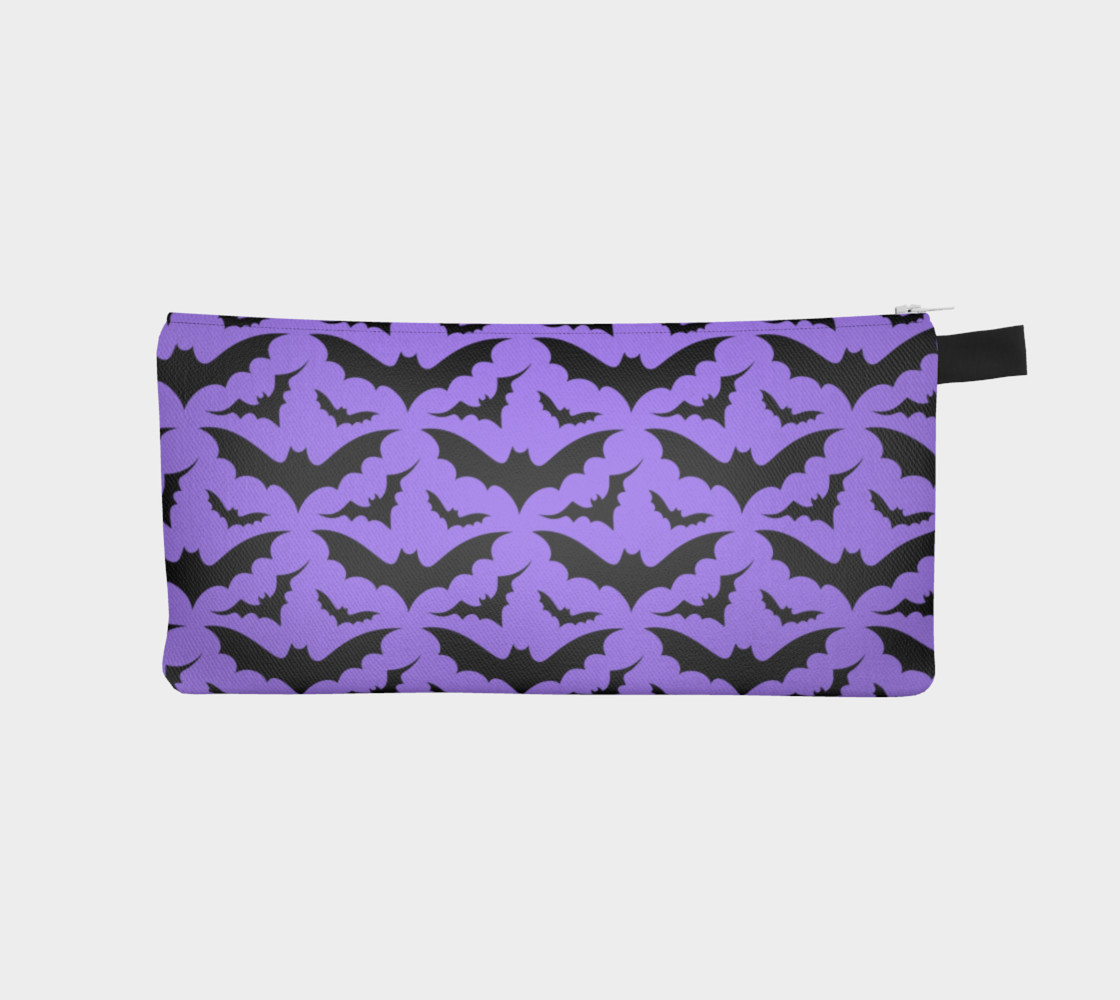 Purple Bats Pencil Case preview #1