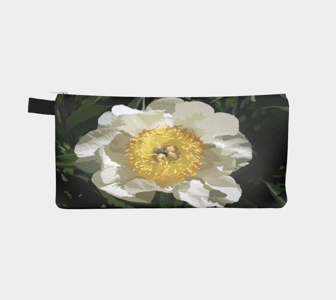 Nobel Yellow Peony Pencil Case preview #2
