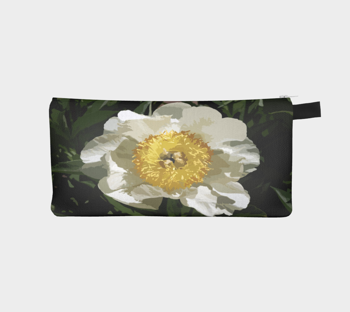 Nobel Yellow Peony Pencil Case preview #1