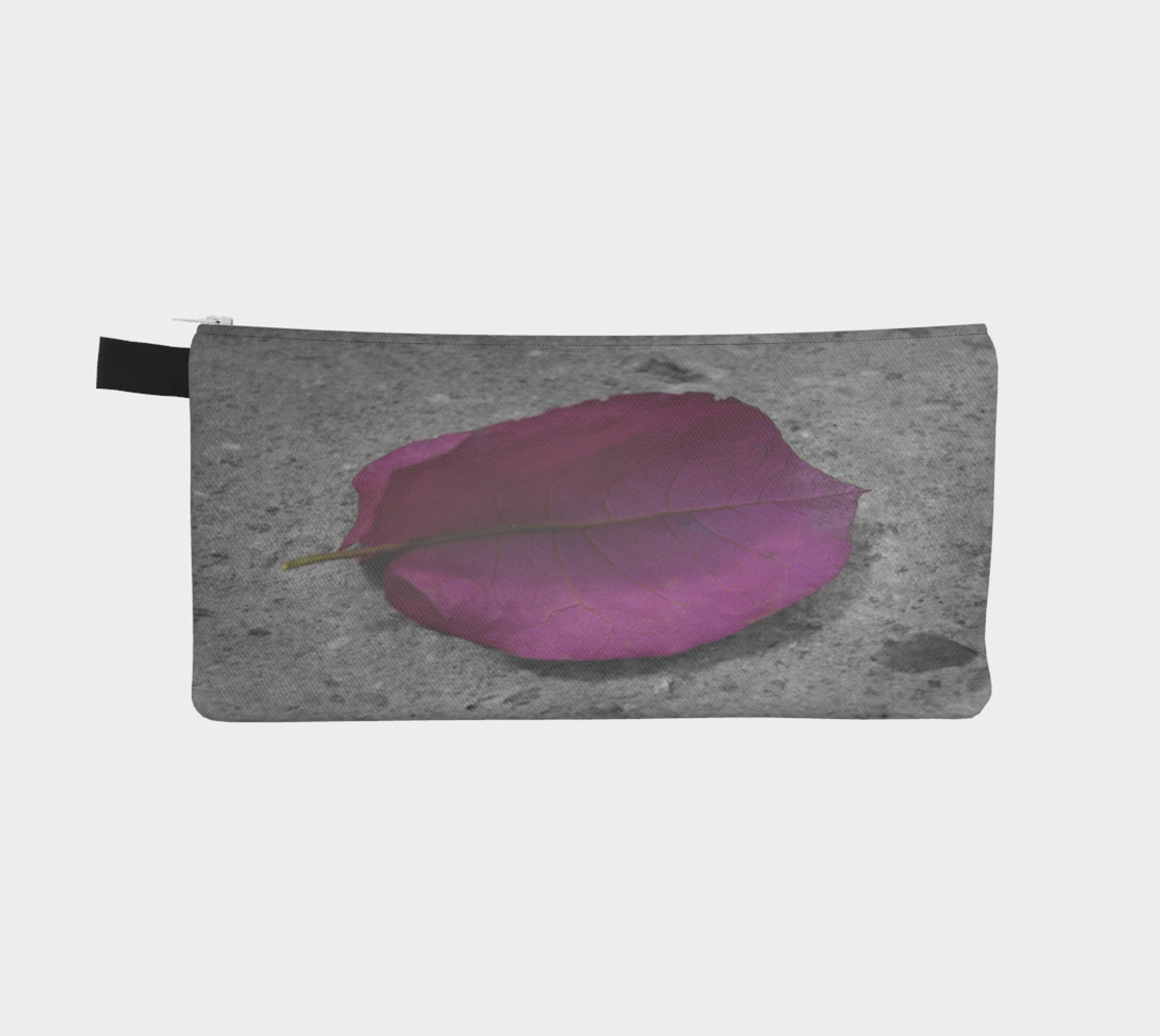 Glorious Golden Rain Tree Leaf Pencil Case preview #2