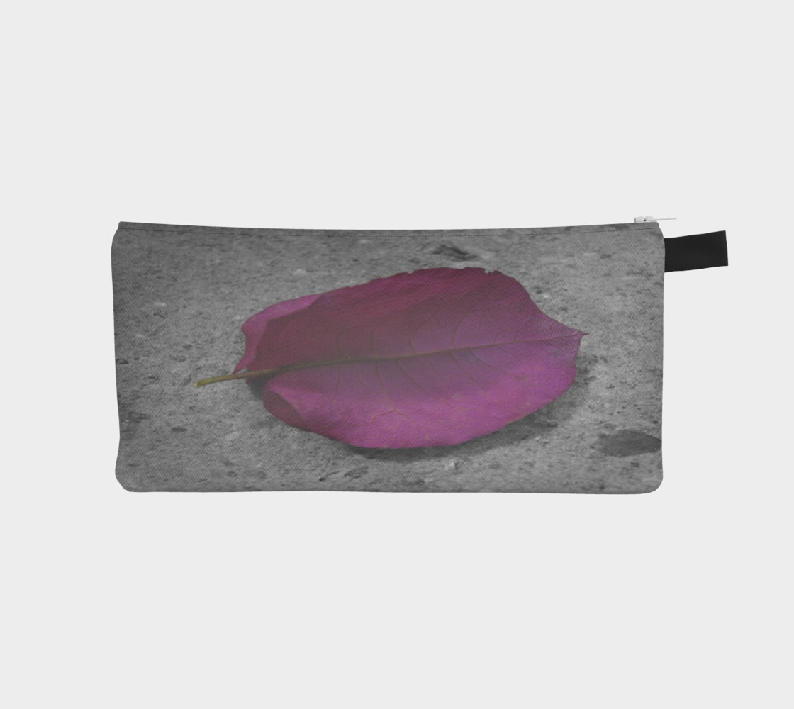 Glorious Golden Rain Tree Leaf Pencil Case preview #1