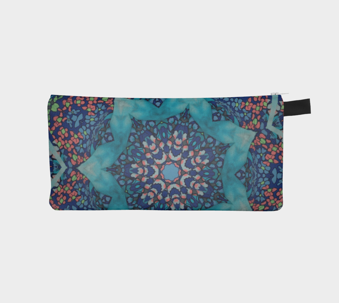Kaleidoscope #1030 zipper pouch preview #1