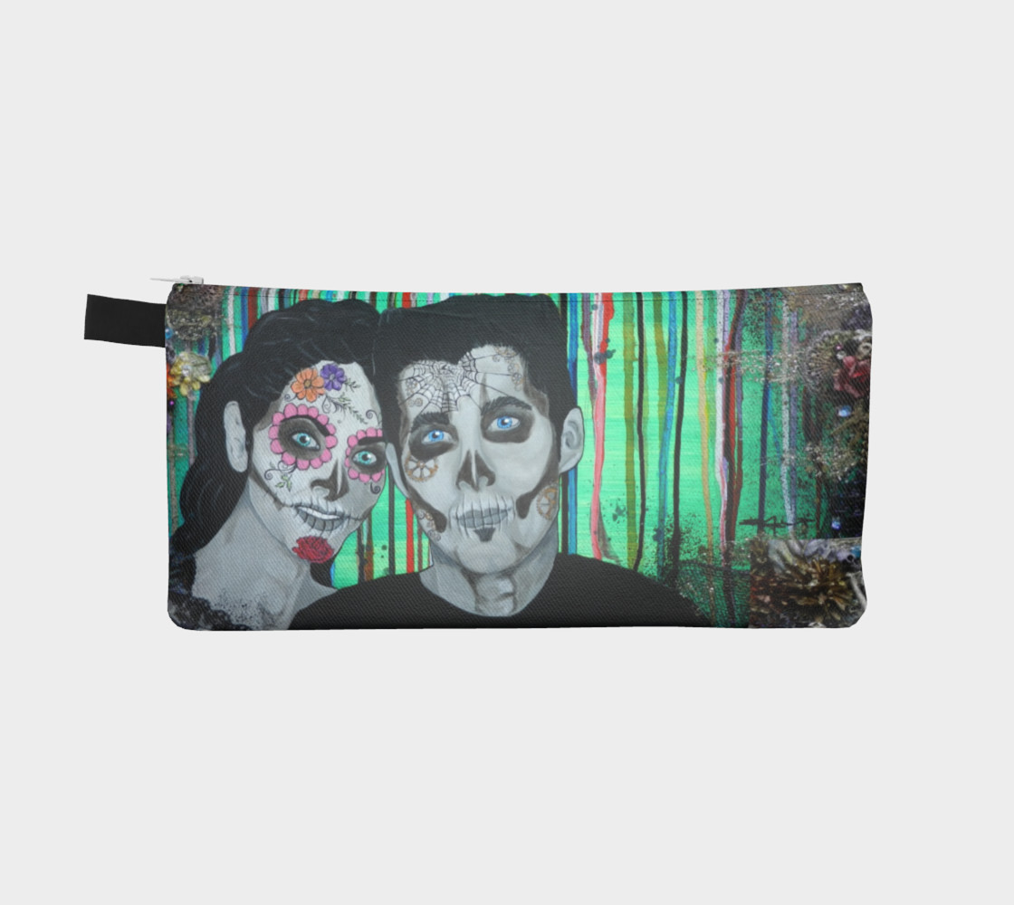 Dia de los Muertos Zippered Pouch preview #2