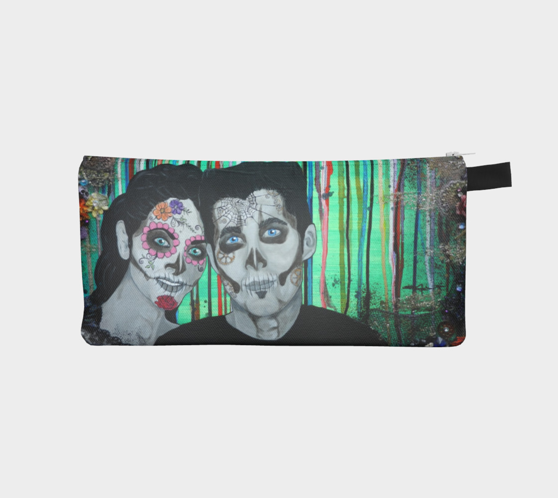 Dia de los Muertos Zippered Pouch preview #1