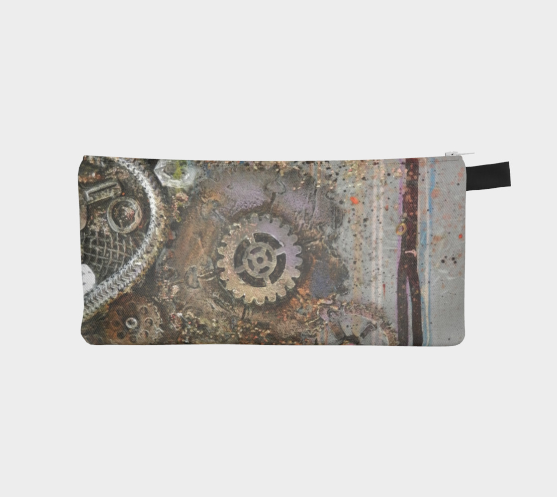 Cogs inThe Machine Zippered Pouch preview #1