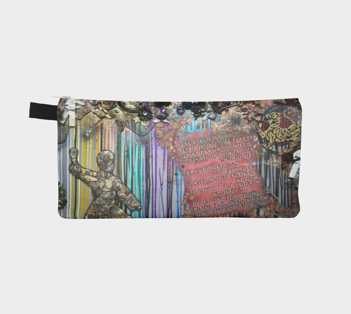 Colours of Your Art Zippered Pouch preview #2