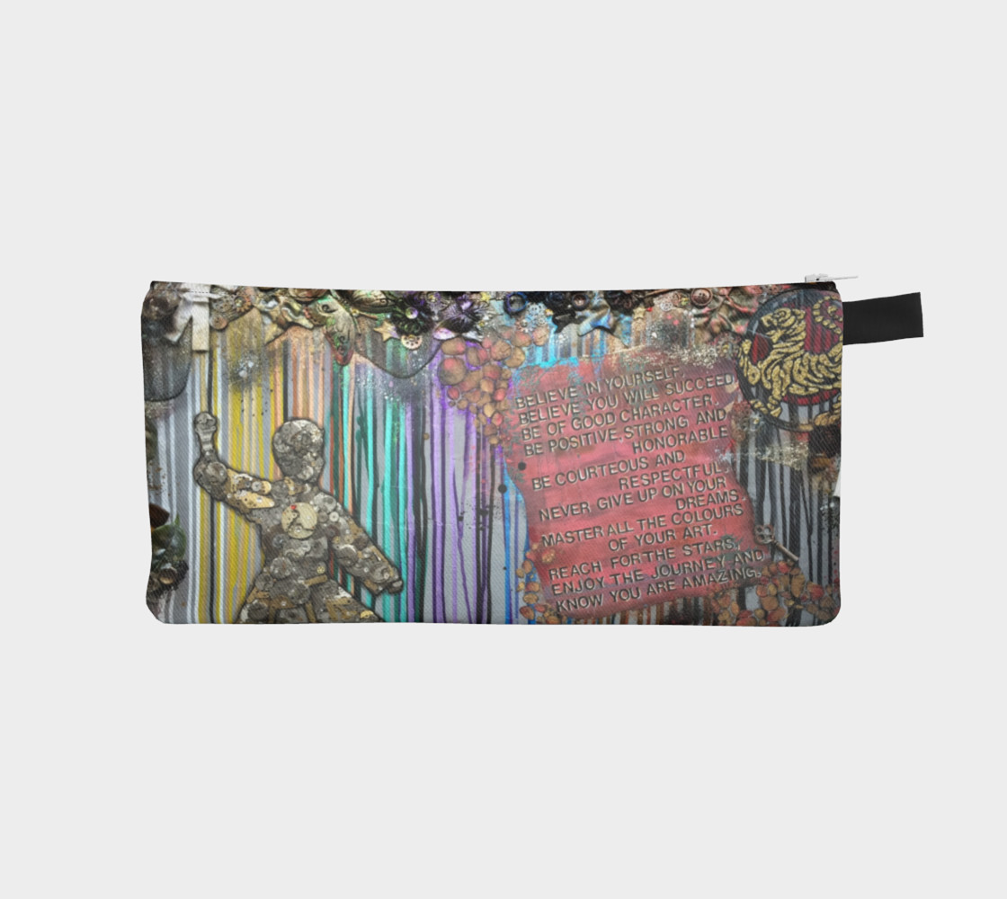 Colours of Your Art Zippered Pouch preview #1