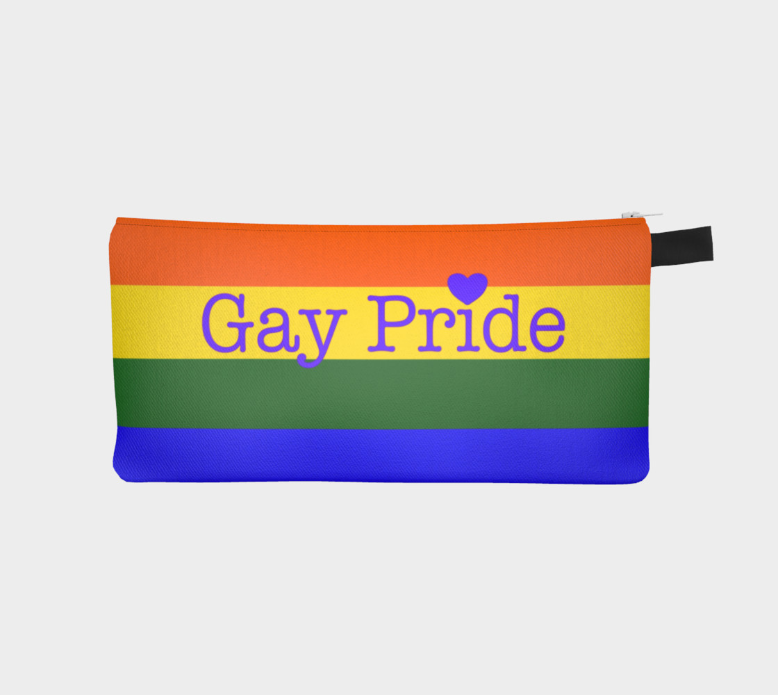 Gay Pride Love Pencil Case / Make Up Bag preview #1