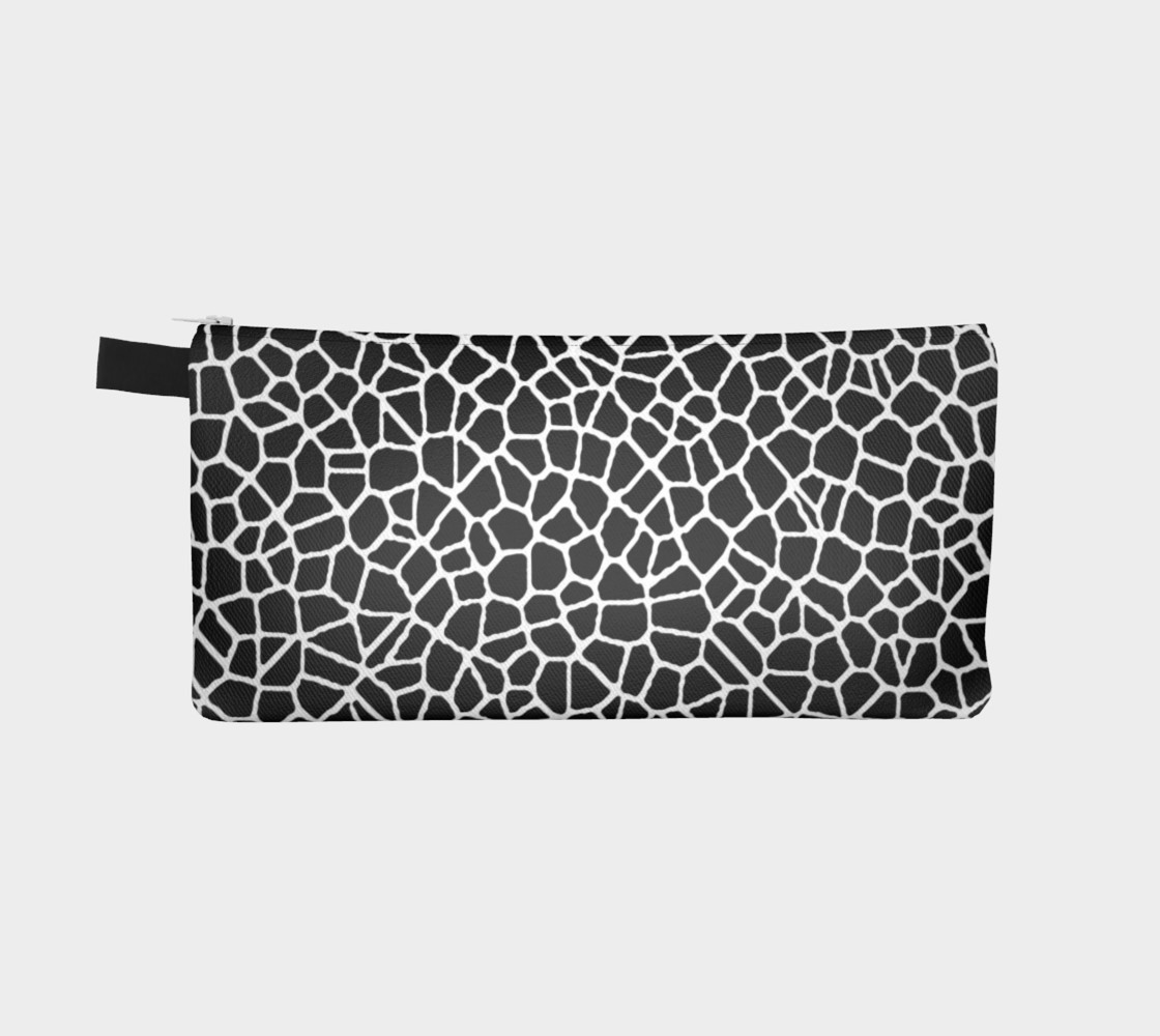 staklo (black/white) pencil case preview #2