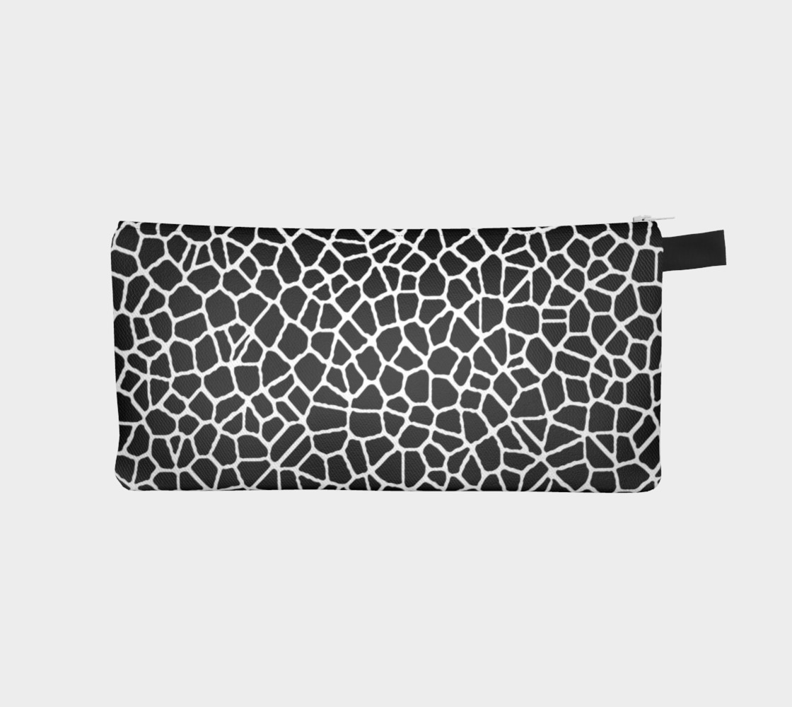 staklo (black/white) pencil case preview #1