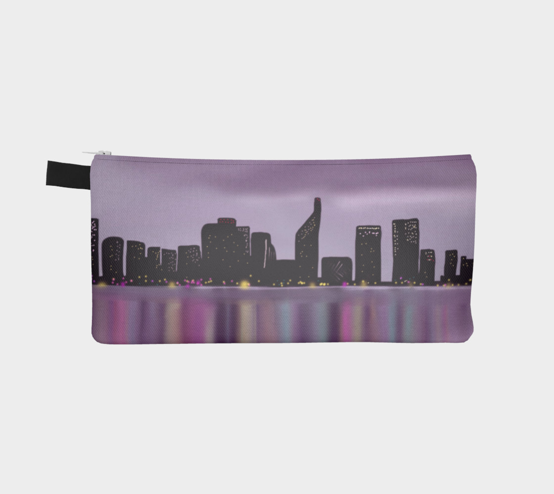 Morning Skyline Pencil Case preview #2