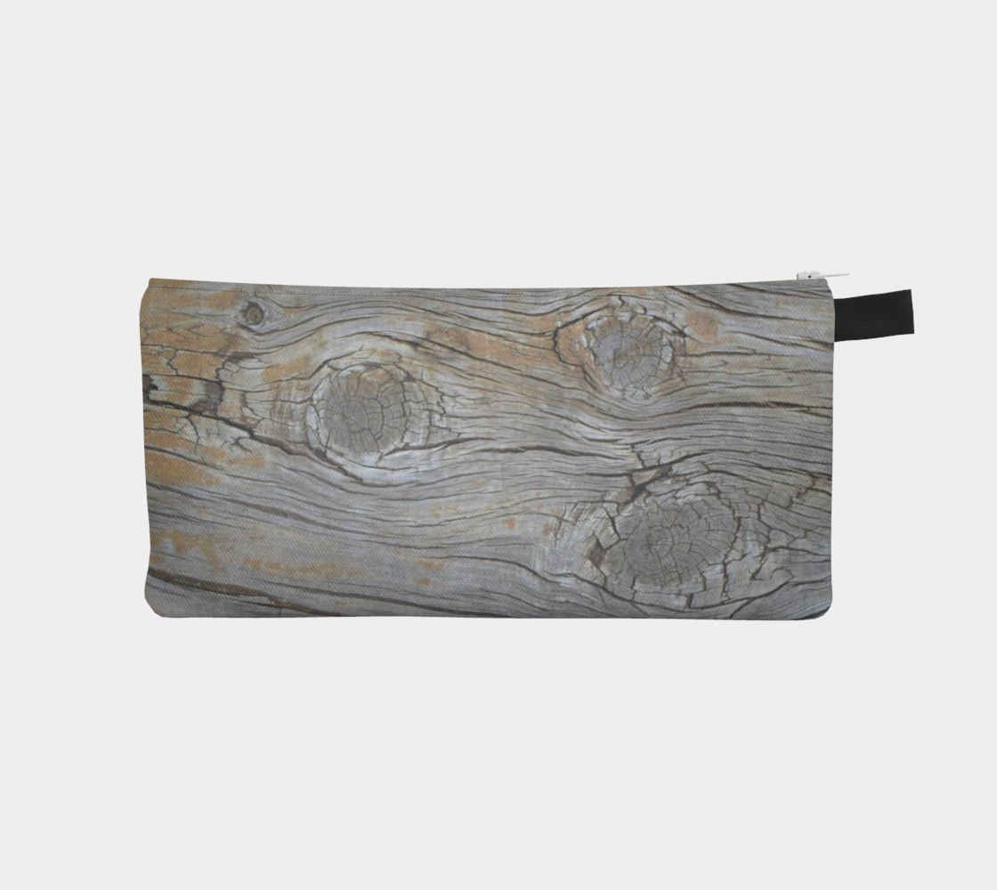Wood Knots Natural Pencil Case preview #1