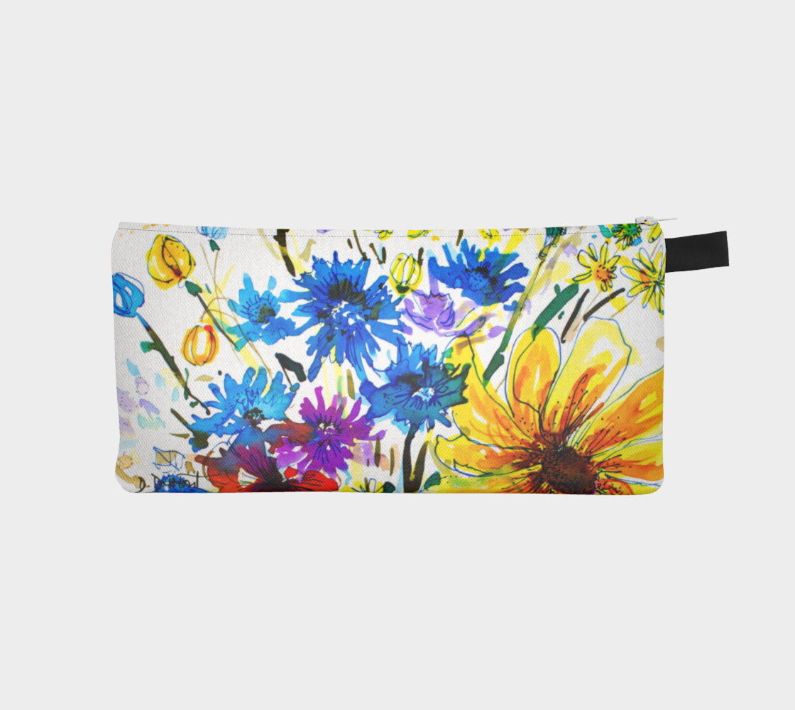 Wild Bouquet pencil case preview #1