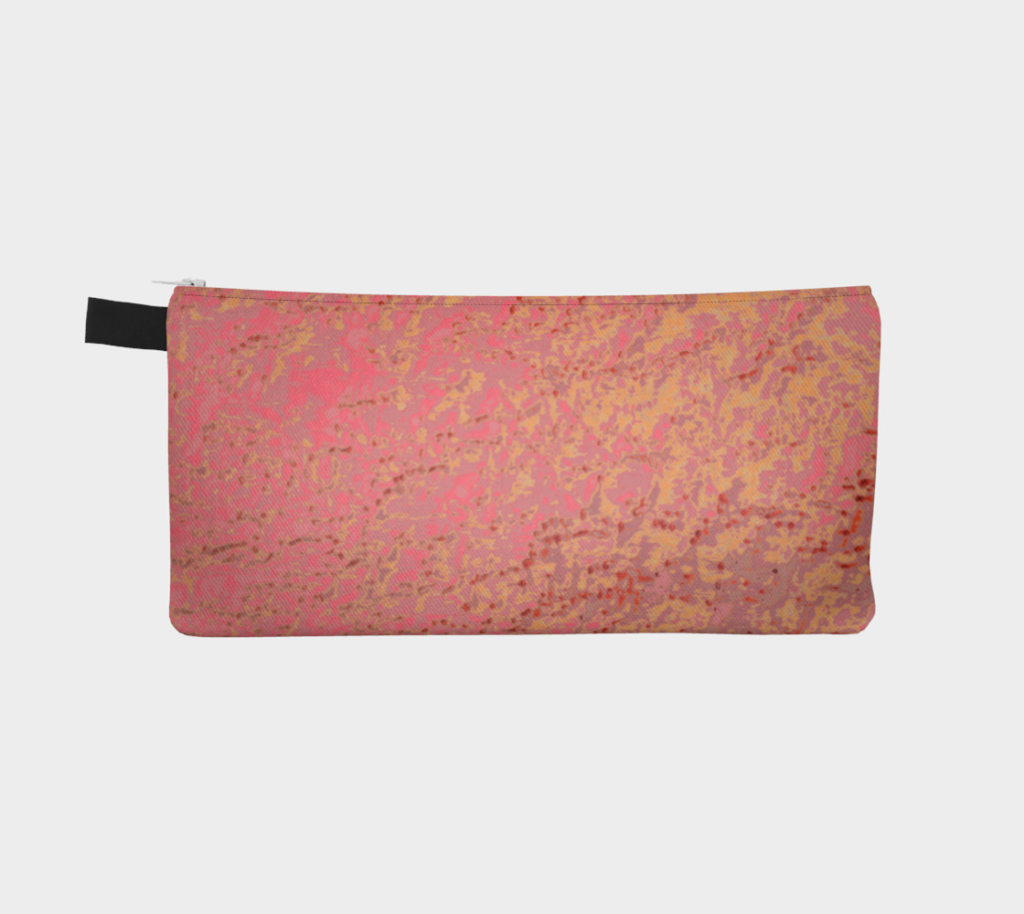 Bubble Gum Pink Golden Tangerine Eyelet Pattern preview #2