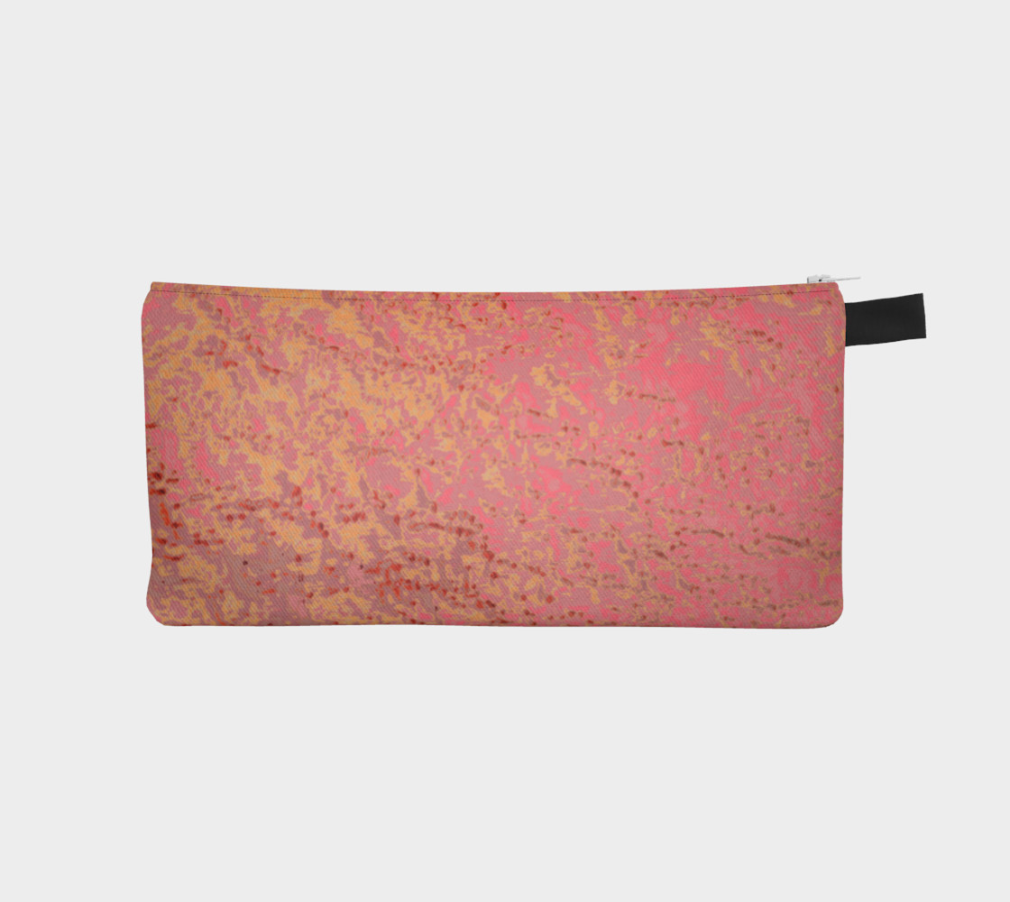 Bubble Gum Pink Golden Tangerine Eyelet Pattern preview #1