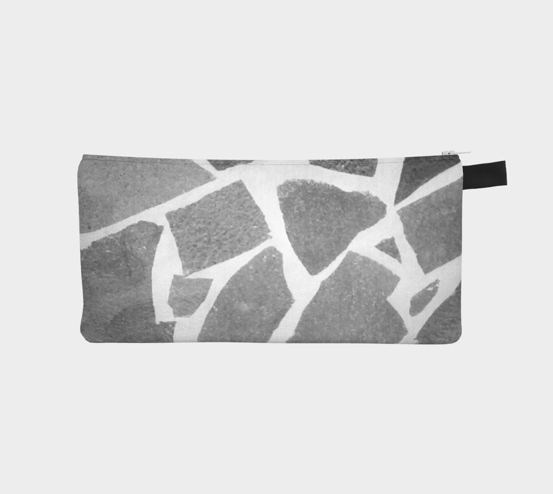 Gray White Stone Mosaic Pattern preview #1