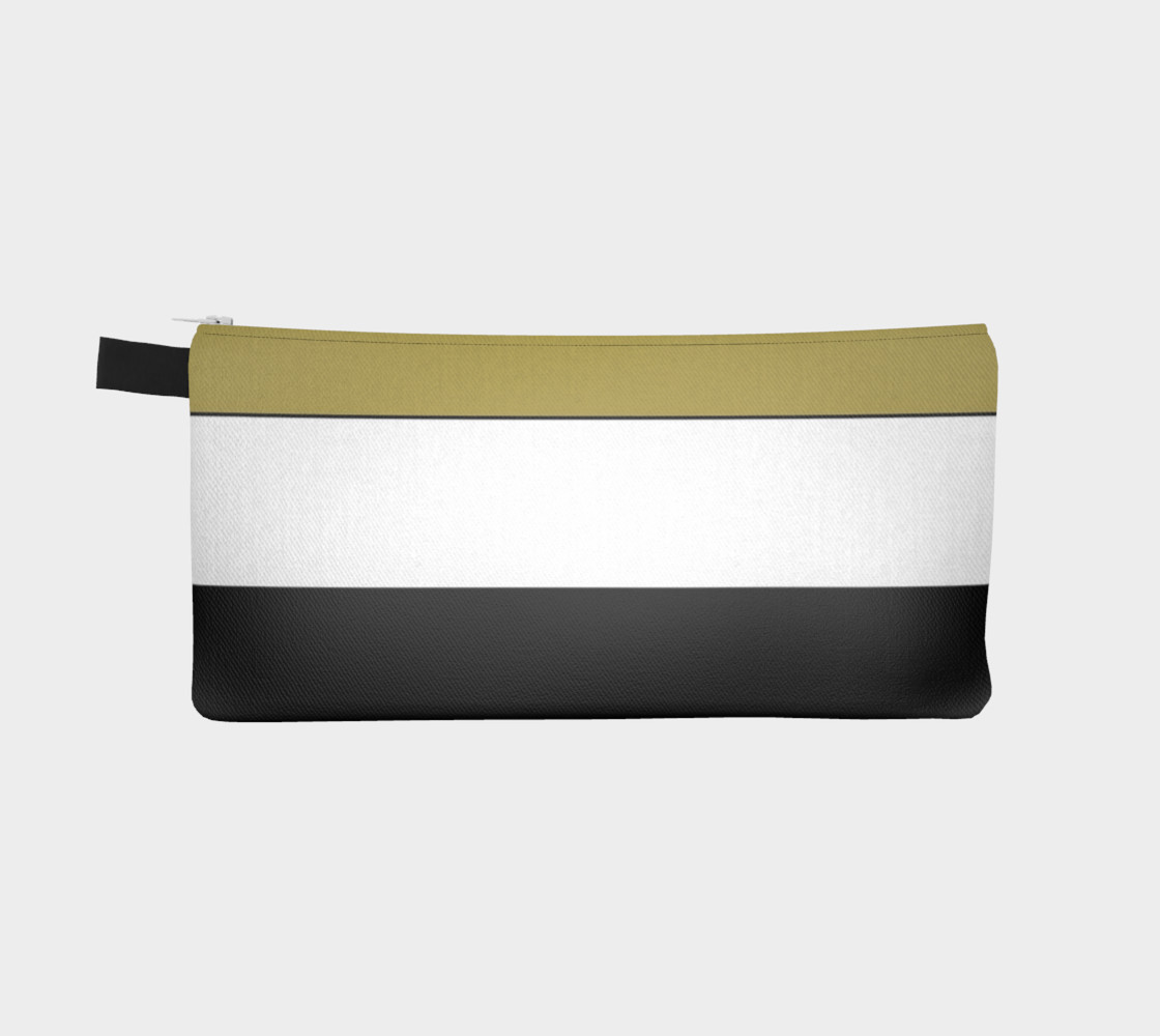 Elegant Black White Brown Gold Stripes preview #2