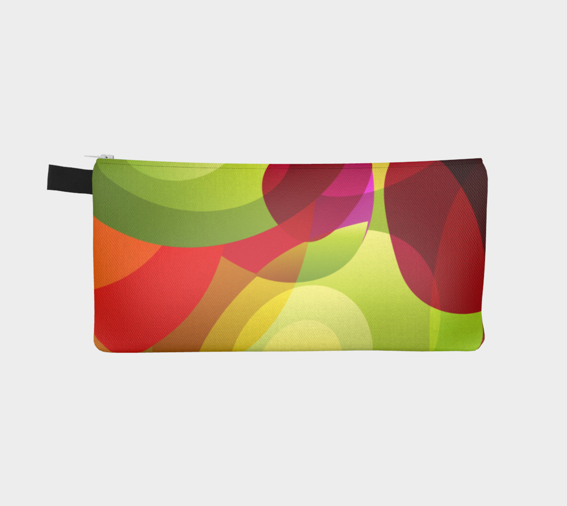 Geometrix - Emerald Ellipse Pencil Case preview #2