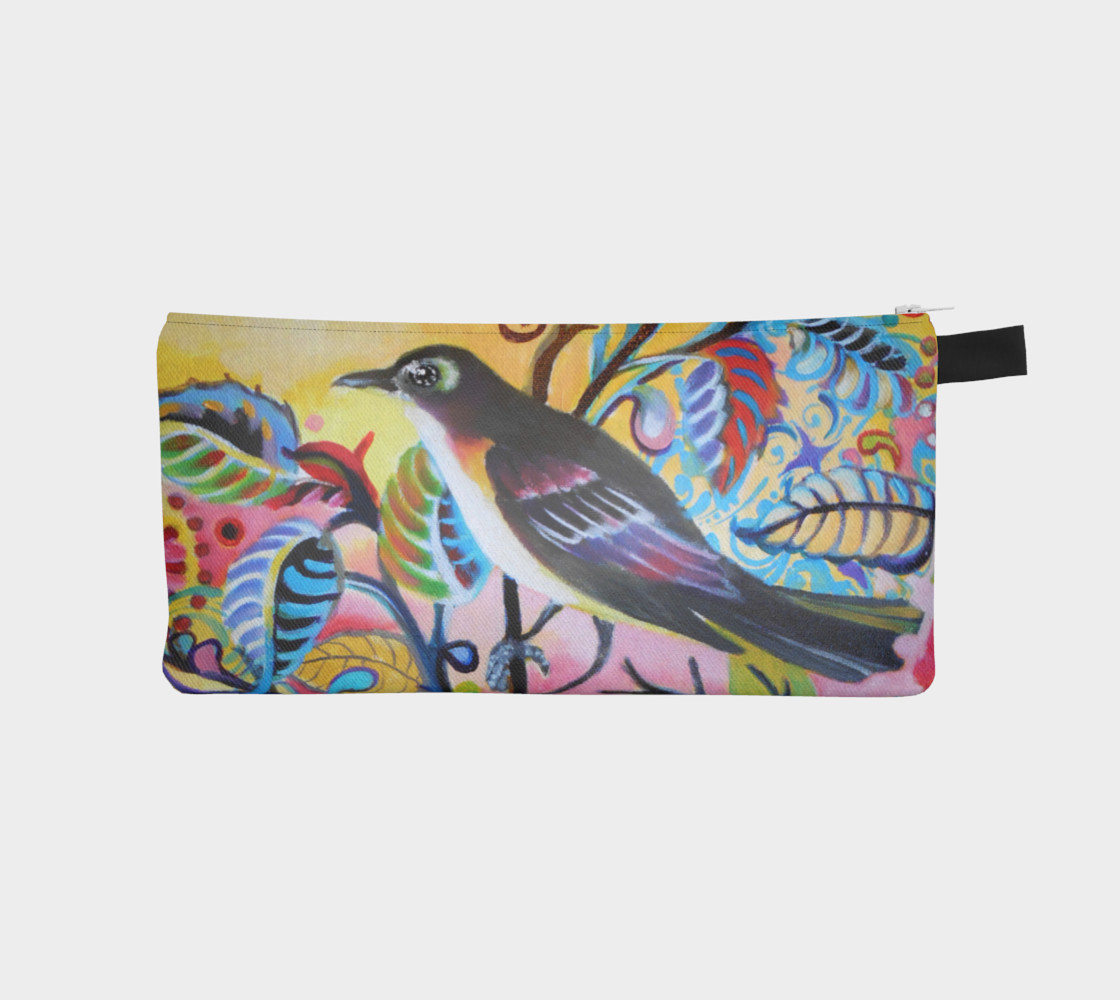Bohemian Songbird Pencil Case preview #1