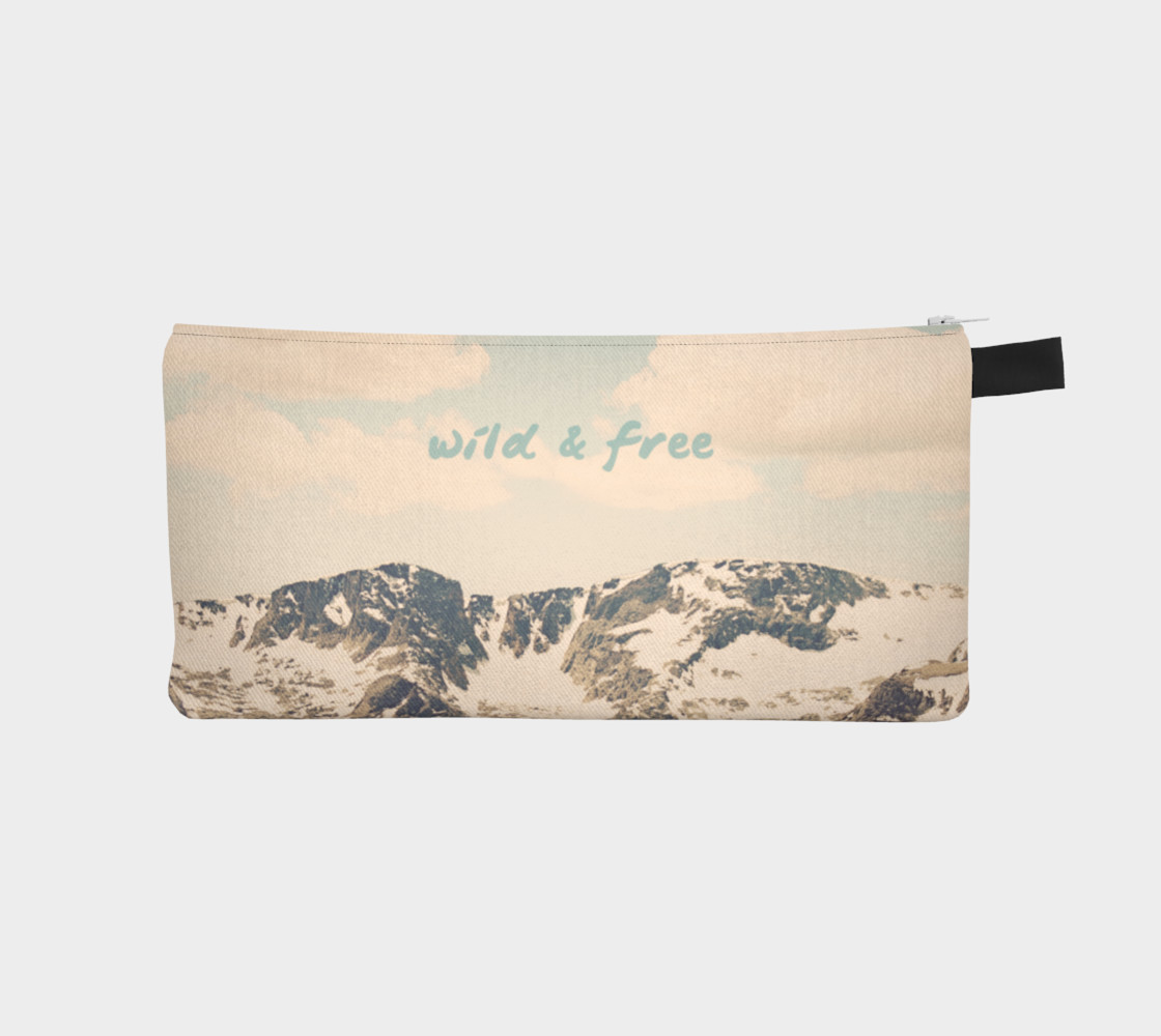 Aperçu de Wild and Free Pencil Bag #1