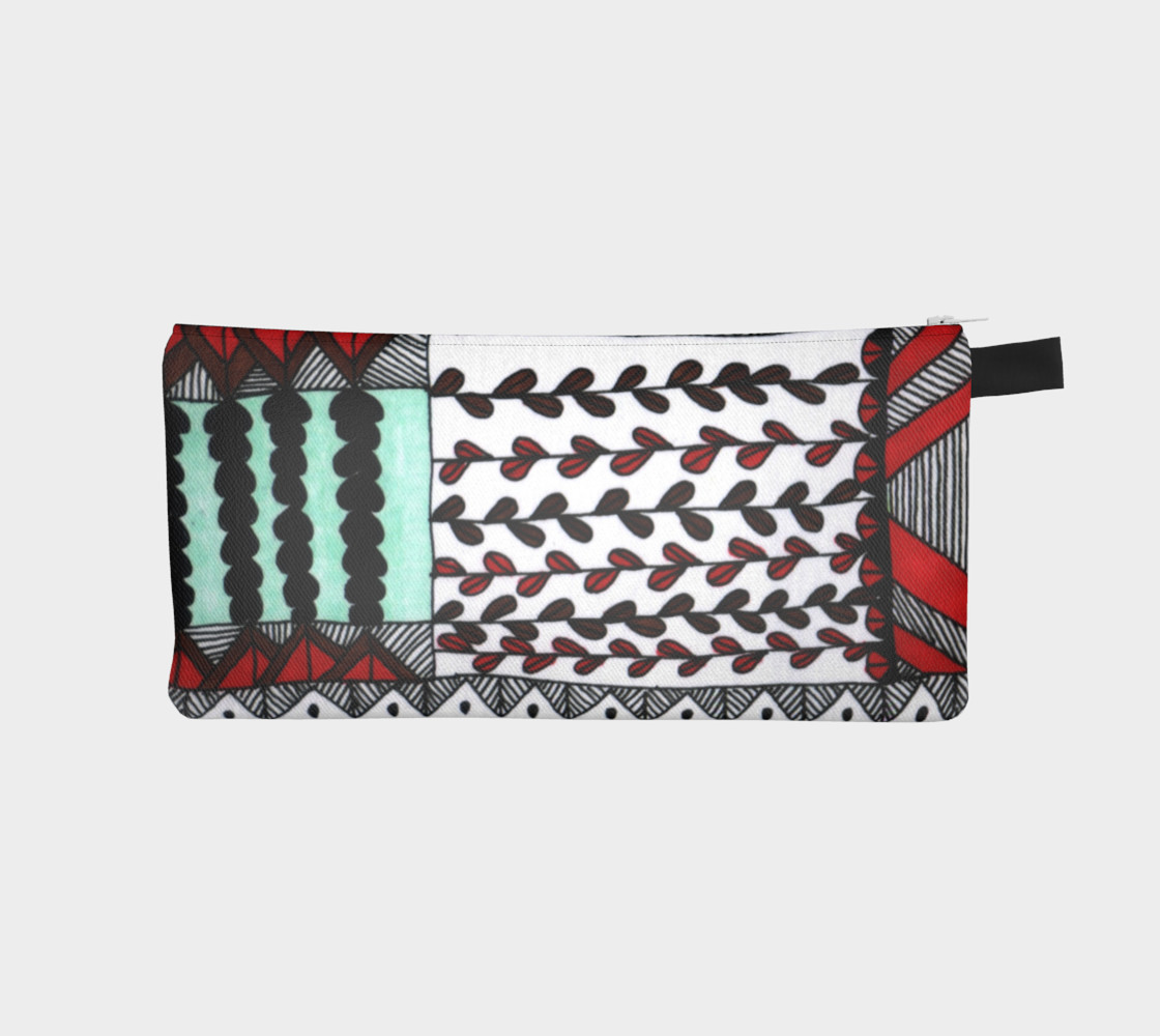 hand drawn pencil case preview #1
