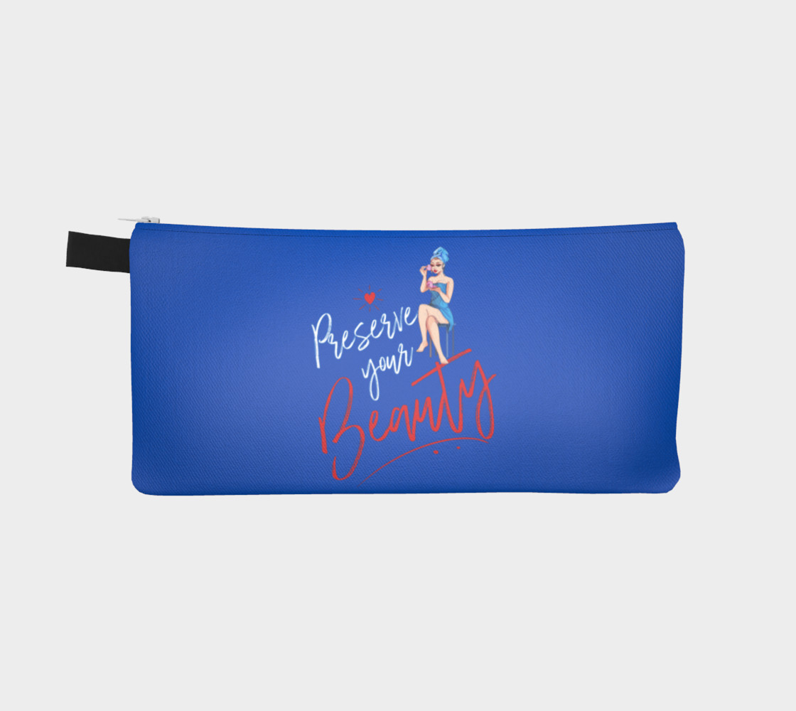 Preserve Your Beauty - Blue pencil/make case preview #2