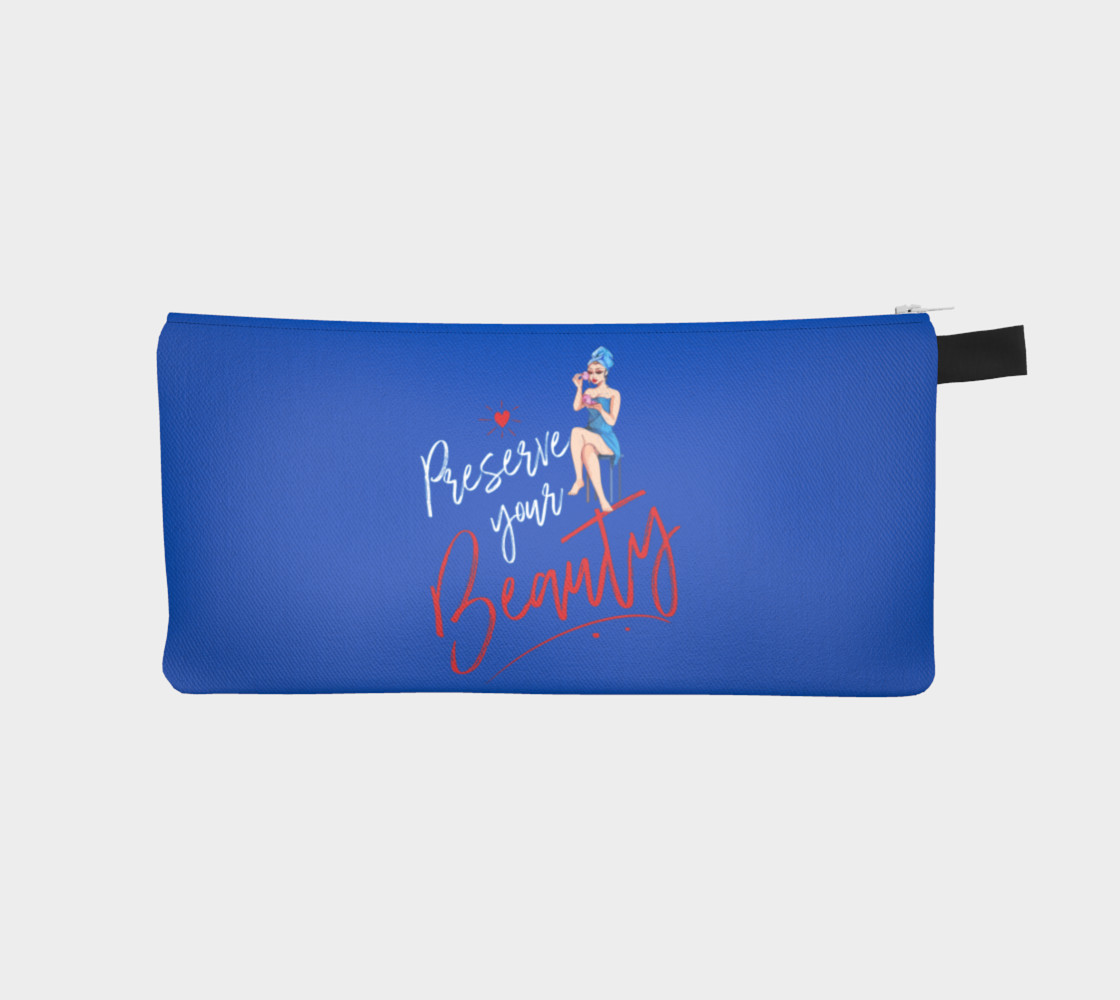 Preserve Your Beauty - Blue pencil/make case preview #1