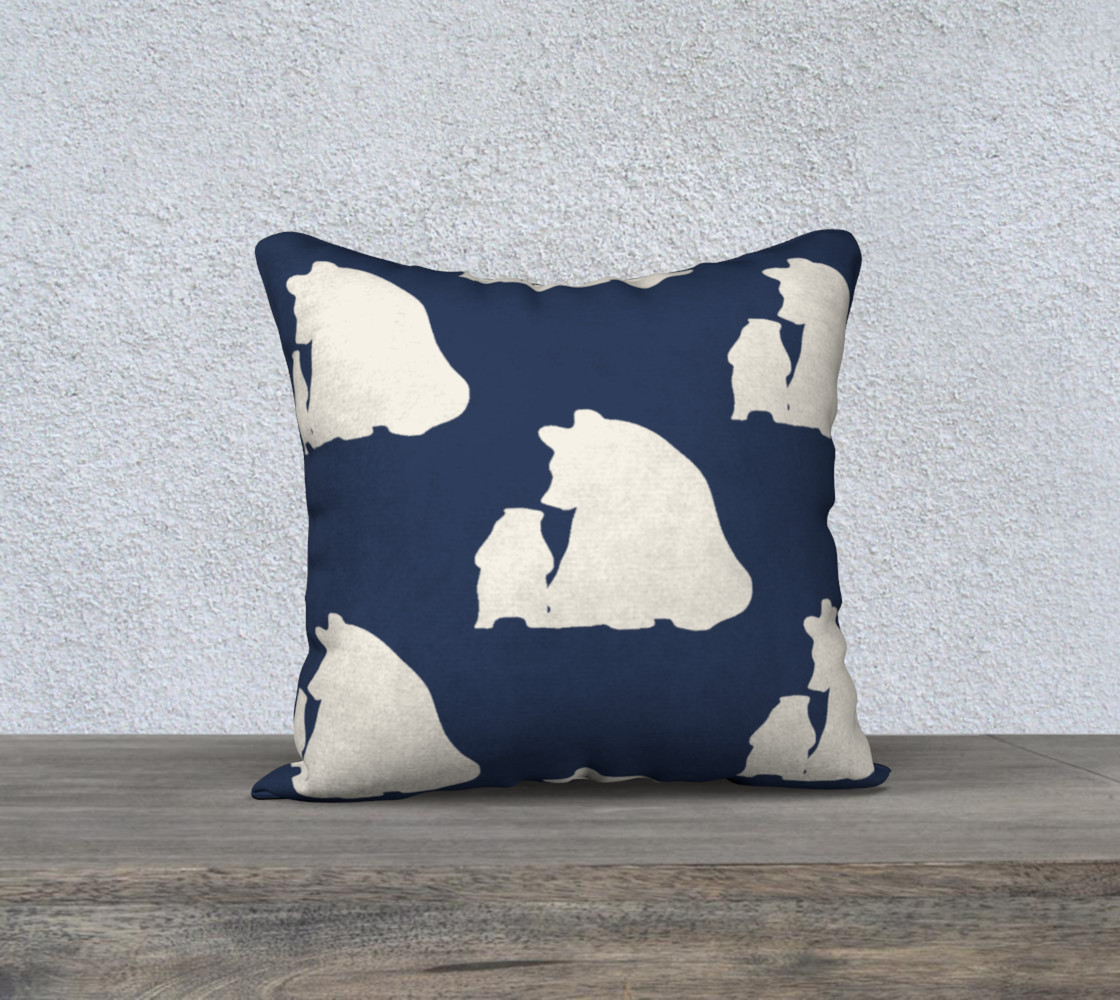 Coussin ourson 18*18 preview #1