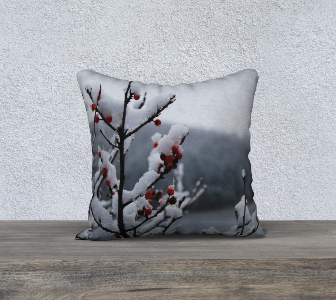 Snowberry pillow preview #1