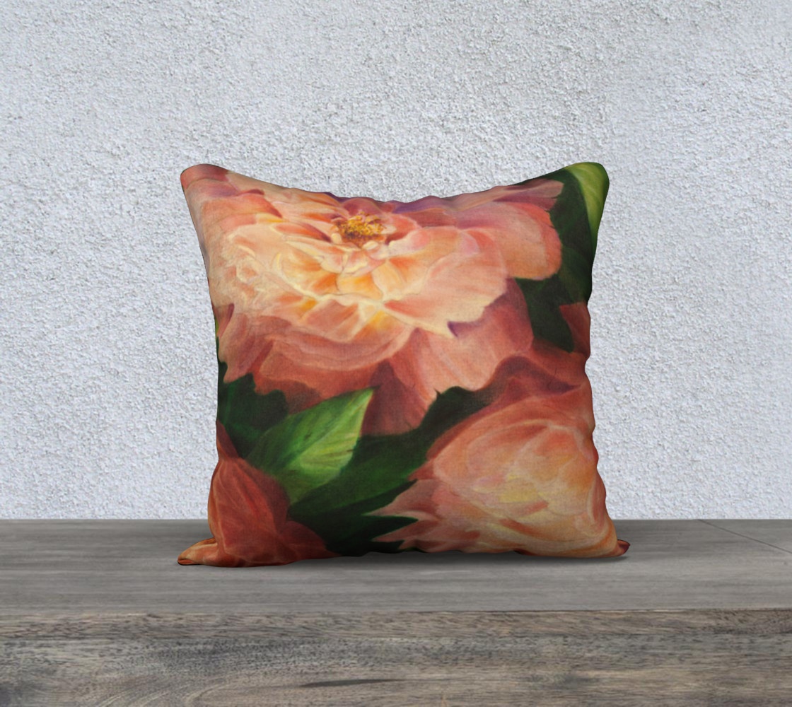 Spring Floral 18 X 18 Pillow Case preview #1