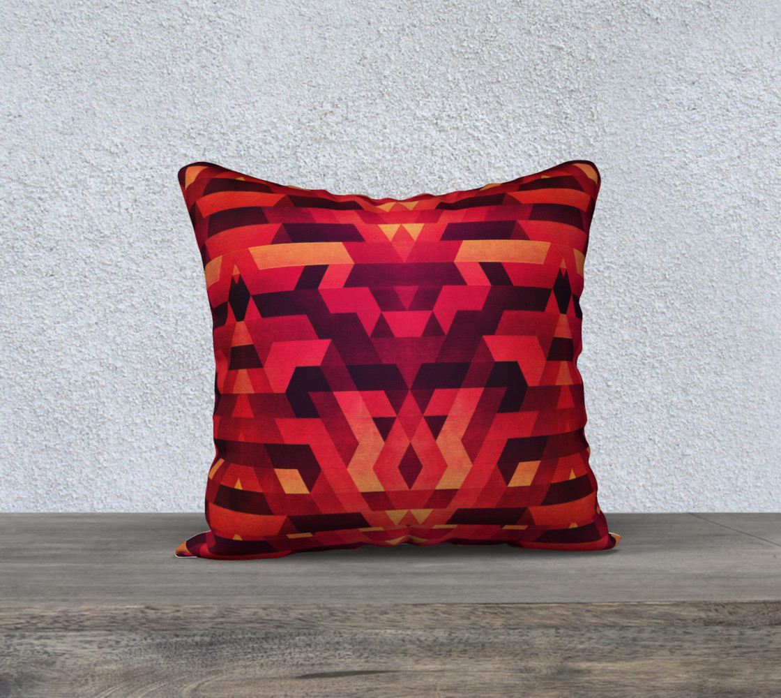 Abstract red geometric triangle texture pattern design (Digital Futrure - Hipster / Fashion) 3D preview