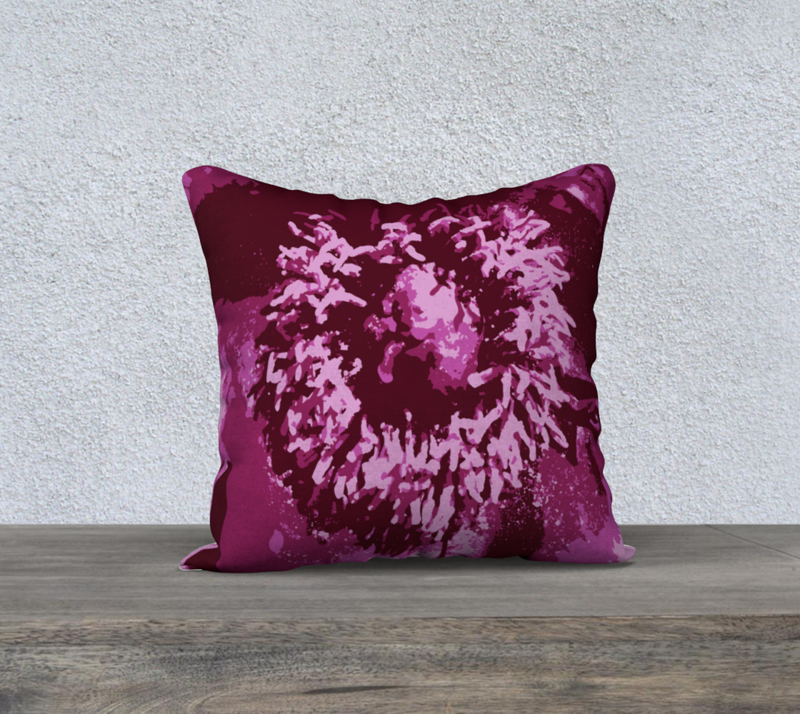 Pretty in Pink Peony Pillow preview #1