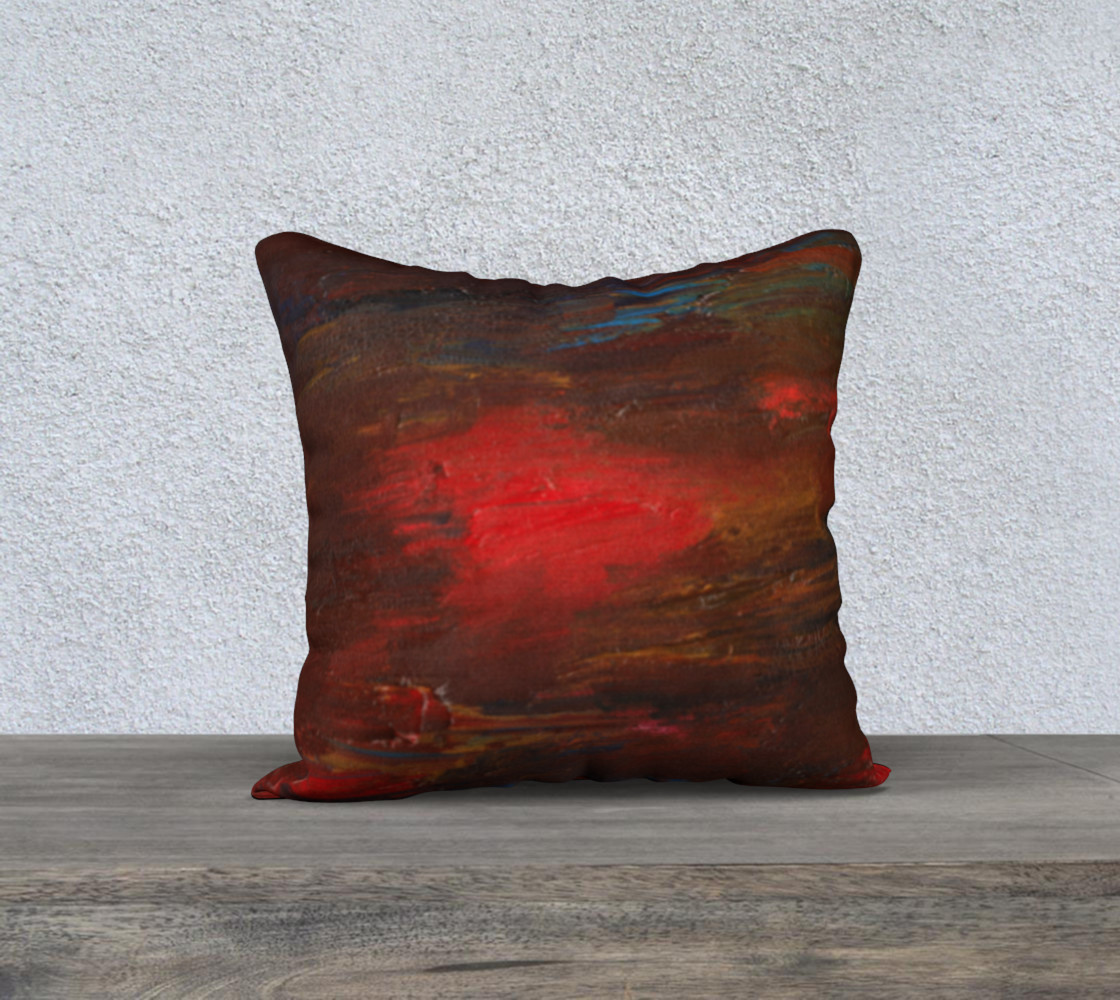 Crimson Ocean Pillow Case Style1 preview #1