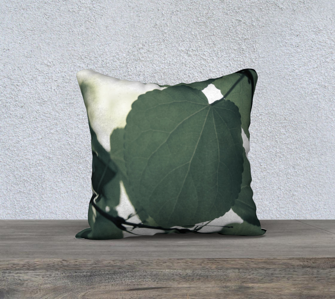 Green Leaves Pillow preview #1