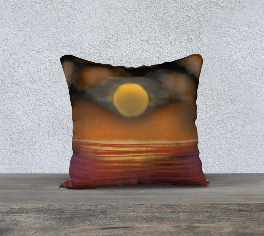 sunset pillow preview #1