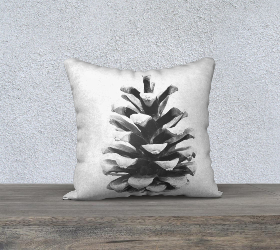 Black and White Pinecone preview #1