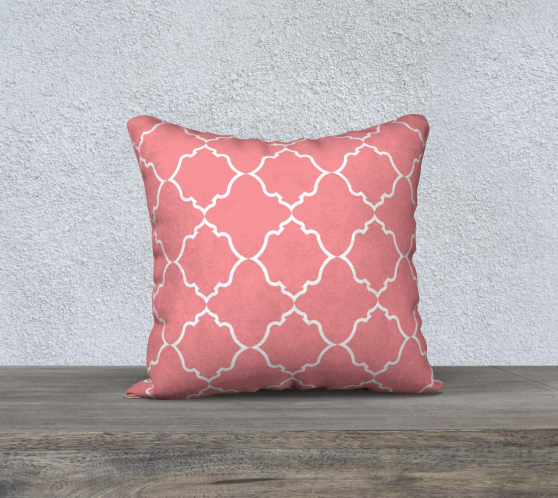 Moroccan White and Coral preview #1