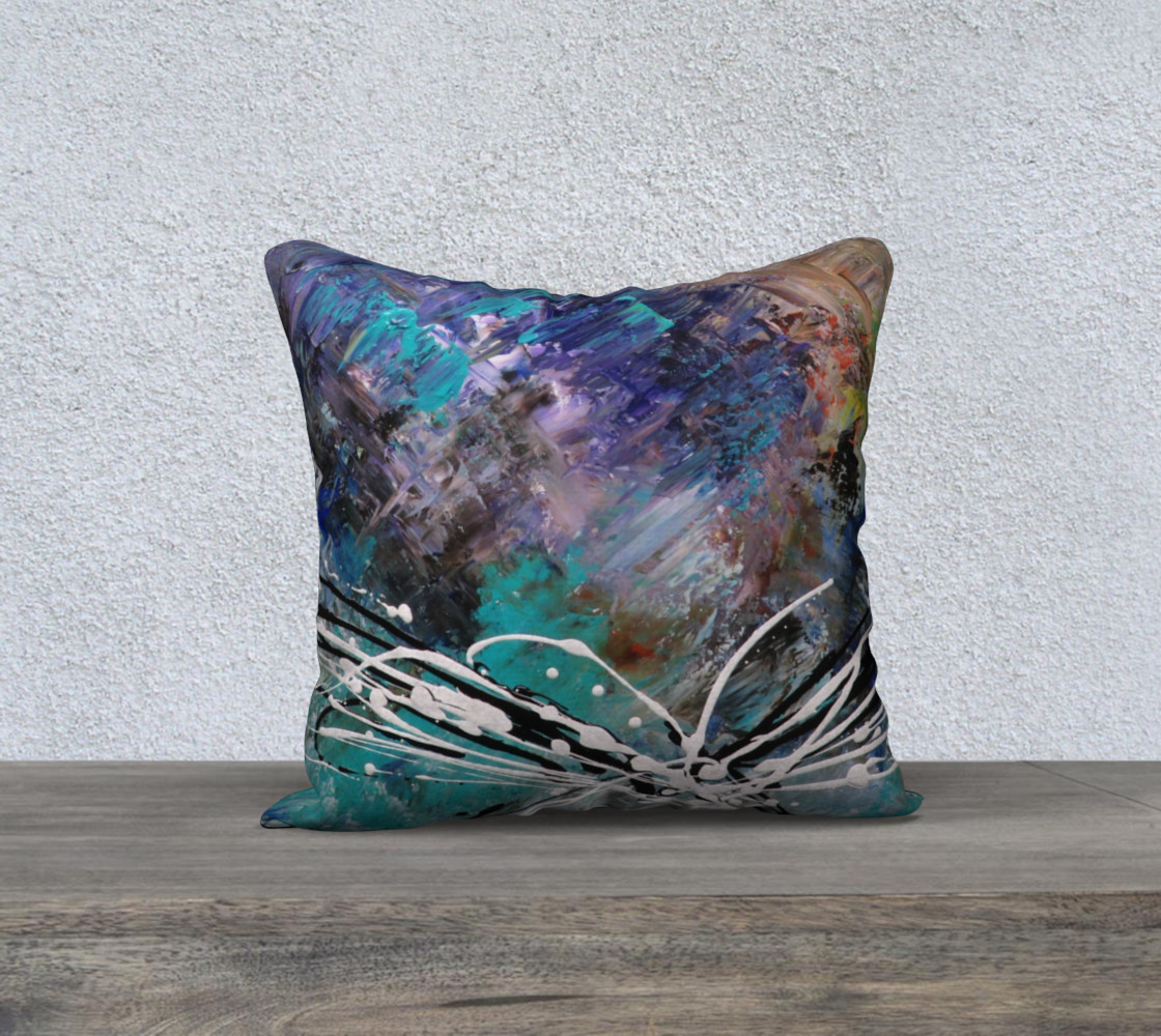 Matt LeBlanc Art Pillow - 002 - 18x18 preview #1