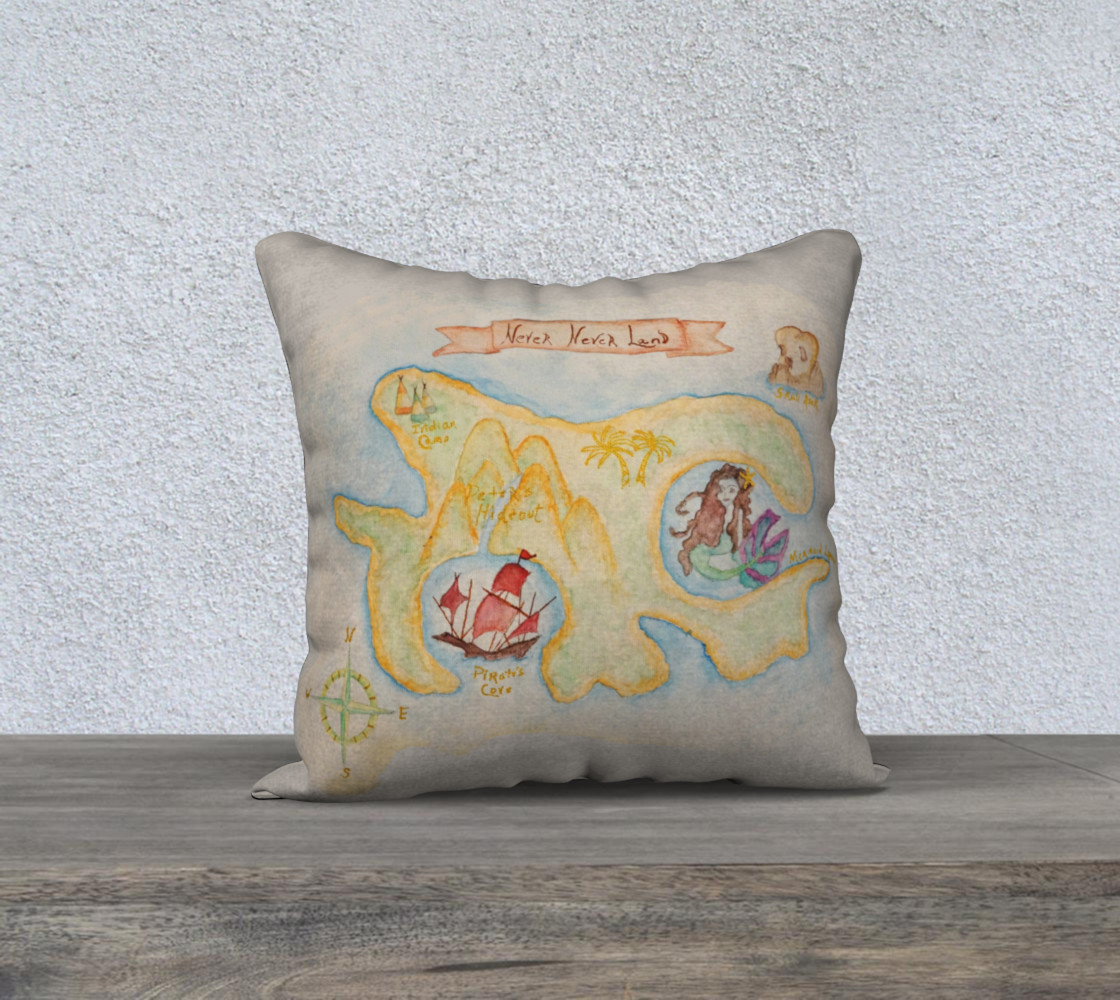 Neverland Peter Pan Pillow Case preview #1