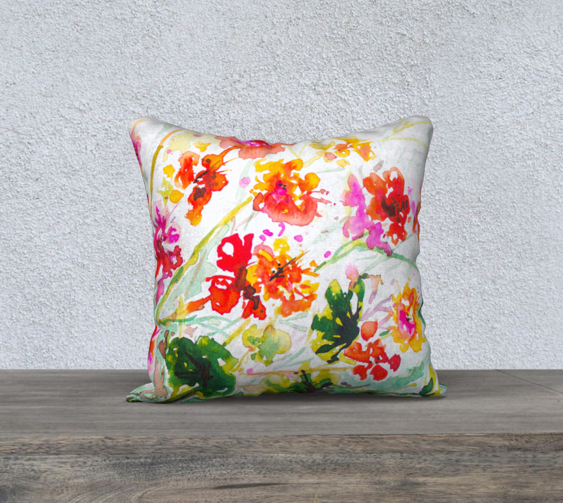 Tangy Geraniums  cushion cover preview #1
