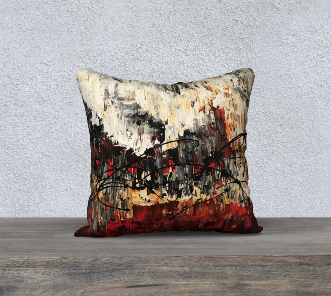 Matt LeBlanc Art Pillow - 017 - 18x18 preview #1