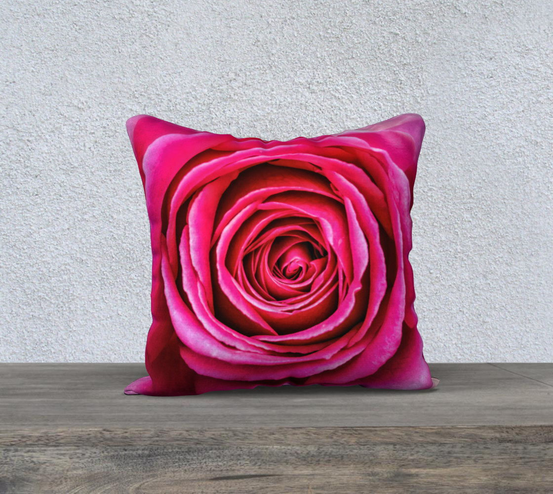 Hot Pink Rose Closeup preview #1