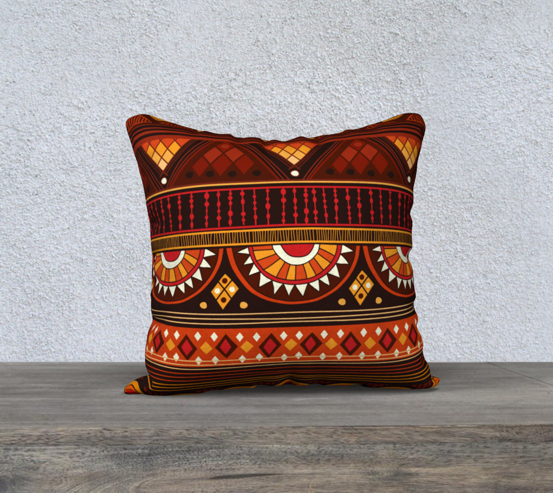 Brown Ethno Pattern preview #1