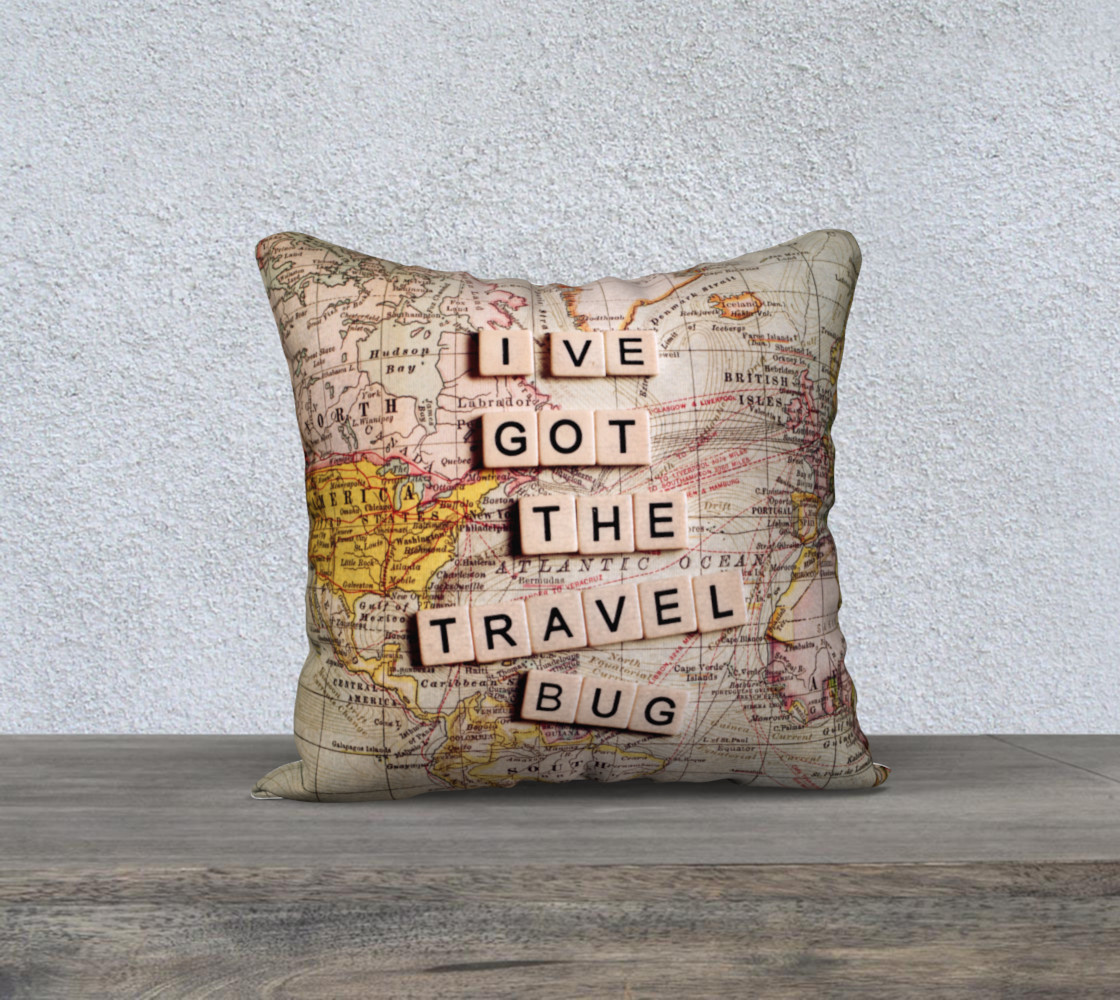 Ive got the travel bug 18" white back preview #1